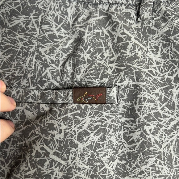 Greg Norman Men's Gray Patterned Shorts 36 - Picture 5 of 8